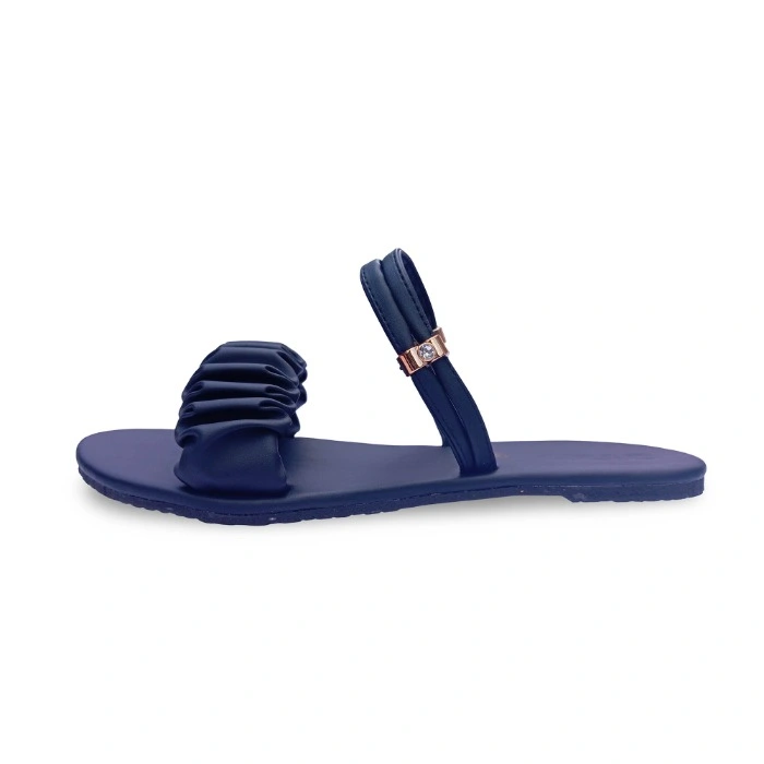 Omac Nola Black Flats For Ladies